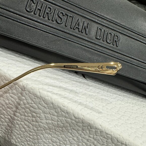 CHRISTIAN DIOR DIORCLUB M2U 31B8 MASK SILVER MIRROR BLUE DIOR lOGO SUNGLASSES. - Picture 14 of 17